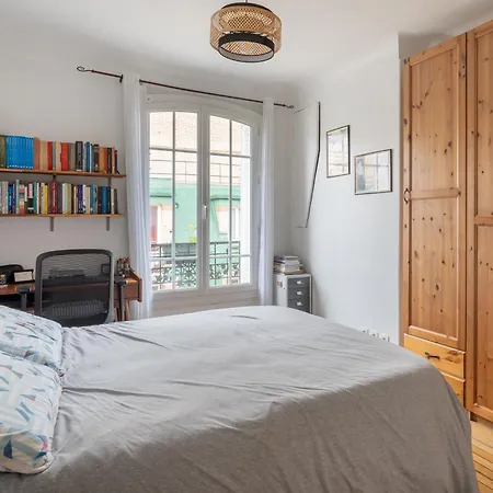 Chic 1bd With Balcony Picpus Lägenhet *