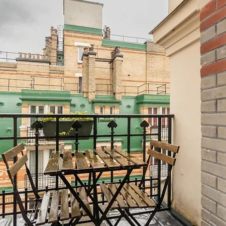 公寓 Chic 1bd With Balcony Picpus *