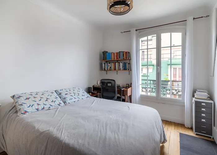 Chic 1bd With Balcony Picpus Apartamento *