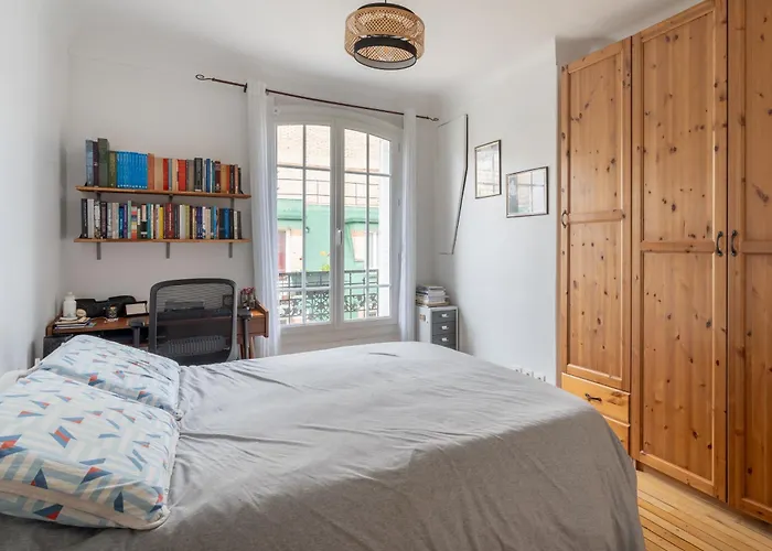 Chic 1bd With Balcony Picpus Apartamento *