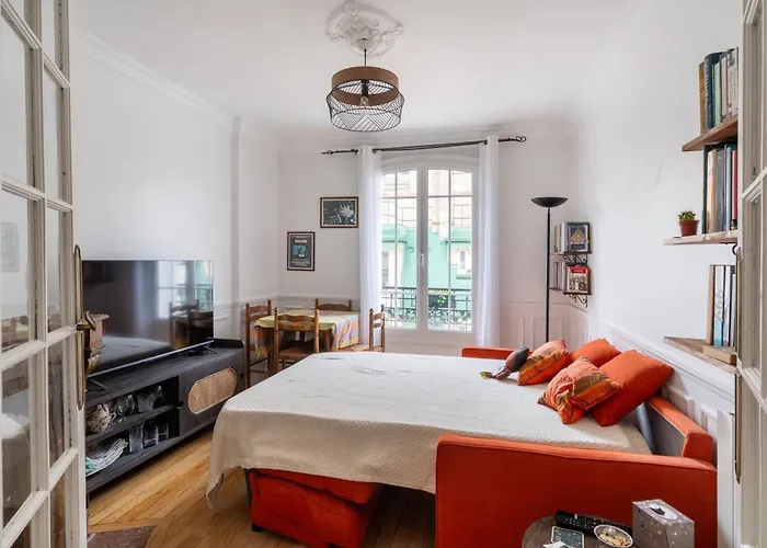 Apartamento Chic 1bd With Balcony Picpus París